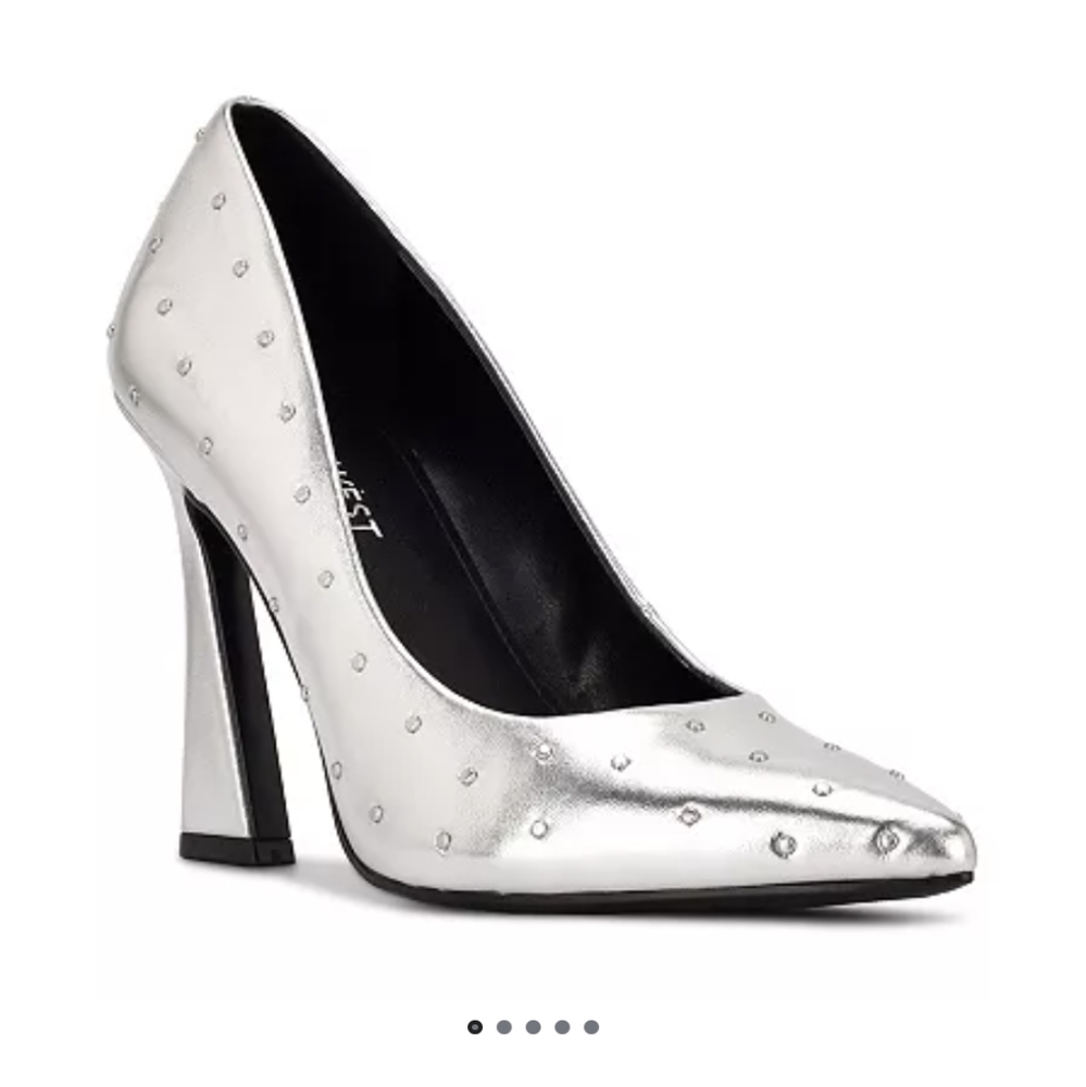 Nine West Trial Women's Rhinestone Dress Pumps Size 7 Brand New